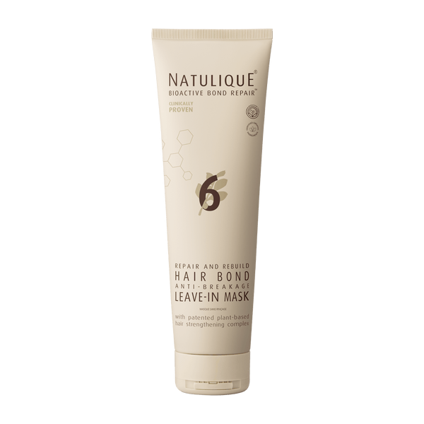NATULIQUE Hair Bond Anti-Breakage Leave-In Mask No. 6 for repairing and strengthening damaged hair.