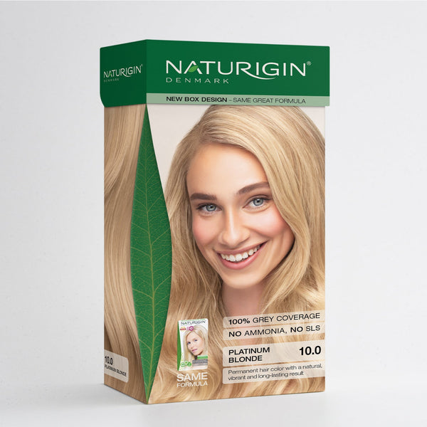 NATURIGIN PLATINUM BLONDE 10.0| AMMONIA-FREE NATURAL HAIR COLOUR