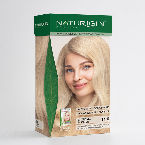NATURIGIN EXTREME BLONDE 11.0| AMMONIA-FREE NATURAL HAIR COLOUR