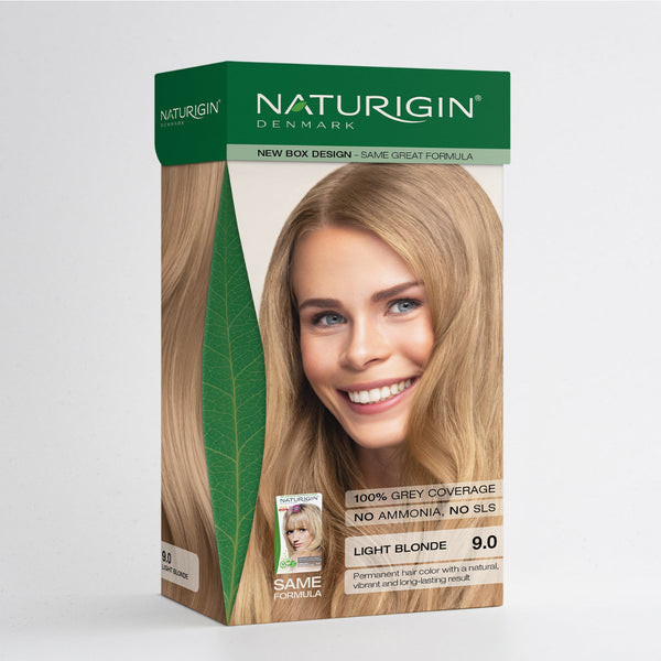 NATURIGIN VERY LIGHT NATURAL BLONDE 9.0| AMMONIA-FREE NATURAL HAIR COLOUR
