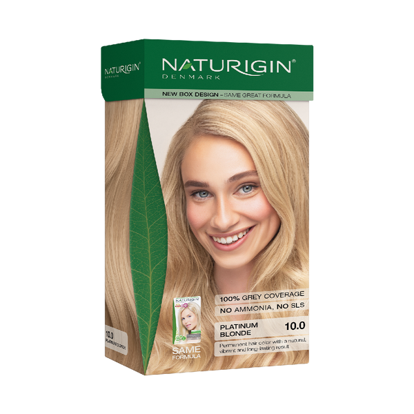 NATURIGIN PLATINUM BLONDE 10.0| AMMONIA-FREE NATURAL HAIR COLOUR