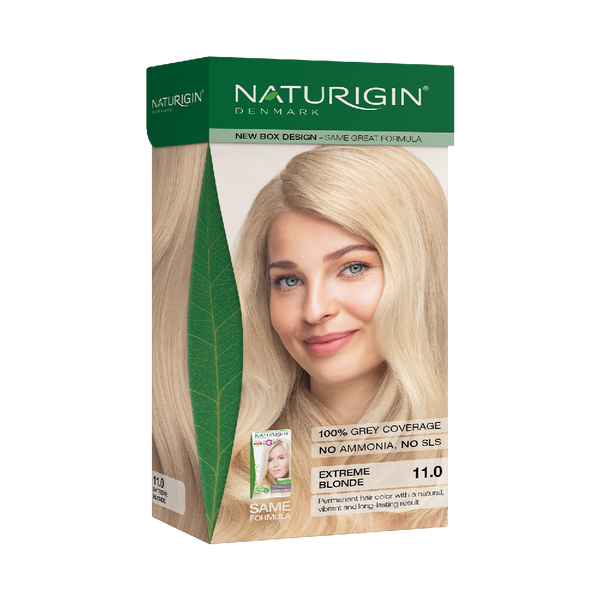 NATURIGIN EXTREME BLONDE 11.0| AMMONIA-FREE NATURAL HAIR COLOUR