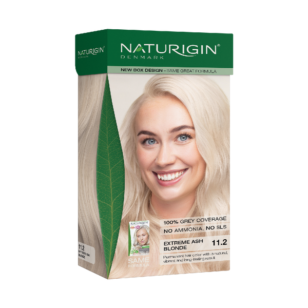 NATURIGIN EXTREME ASH BLONDE 11.2| AMMONIA-FREE NATURAL HAIR COLOUR