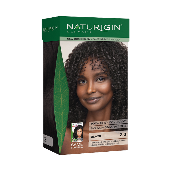 NATURIGIN BLACK 2.0| AMMONIA-FREE NATURAL HAIR COLOUR