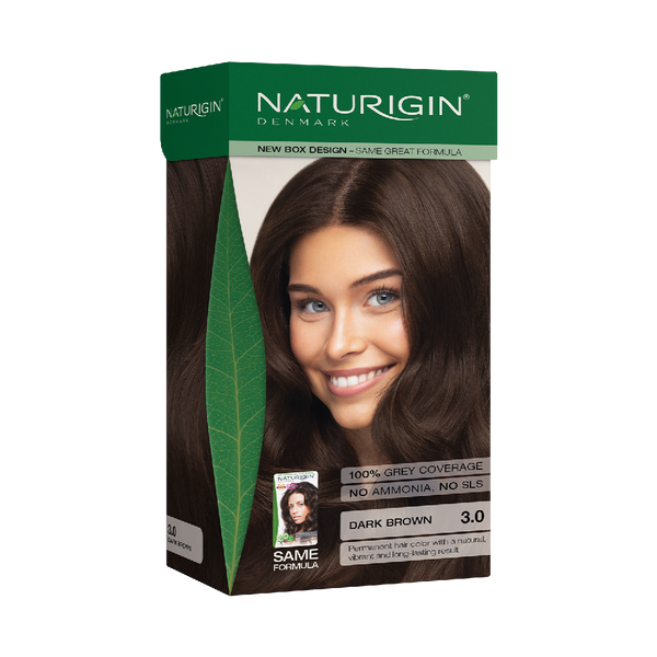 NATURIGIN DARK COFFEE BROWN 3.0| AMMONIA-FREE NATURAL HAIR COLOUR