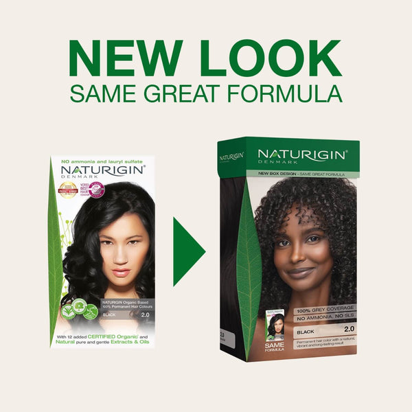 NATURIGIN BLACK 2.0| AMMONIA-FREE NATURAL HAIR COLOUR