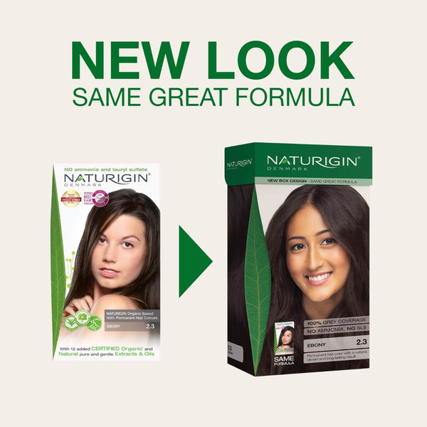 NATURIGIN EBONY 2.3| AMMONIA-FREE NATURAL HAIR COLOUR