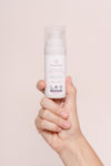 LYKKEGAARD Age Gracefully Hyaluronic Acid Power Cream held in a hand for deep hydration and youthful radiance.