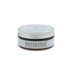 NATULIQUE organic extreme hold hair wax in a round container, offering 98% organic, sustainable, professional quality for maximum control.