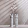 NATULIQUE organic light brown and dark brown concealer bottles on a neutral background.