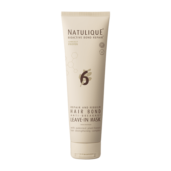 NATULIQUE Hair Bond Anti-Breakage Leave-In Mask No. 6 for repairing and strengthening damaged hair.