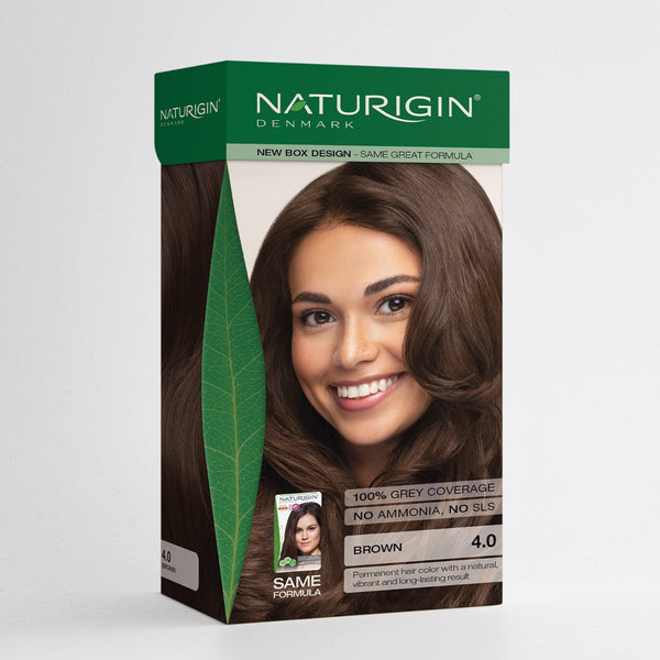 NATURIGIN BROWN 4.0| AMMONIA-FREE NATURAL HAIR COLOUR